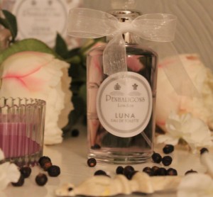 Luna fragrance in a styled shot