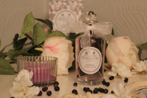 Penhaligons Luna Eau de Toilette on a dressing table